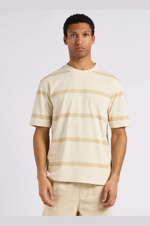 minimum Tee-shirt ample à rayures en coton