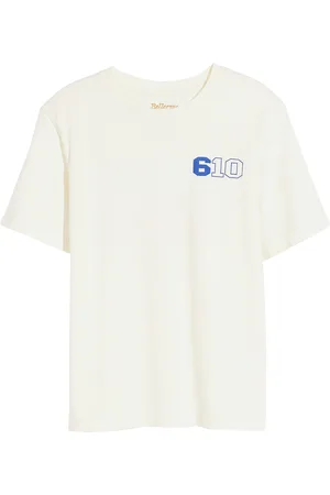 Bellerose Tee-shirt droit sérigraphié en coton bio
