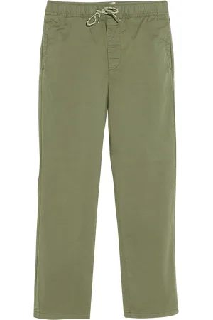 Bellerose Pantalon droit taille haute en coton mélangé