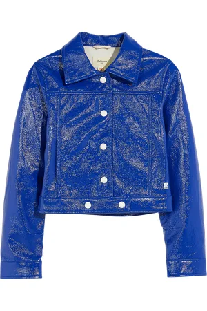 Bellerose Veste droite boutonnée aspect grainé