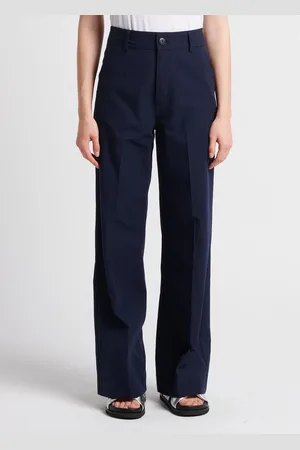 Pomandere Pantalon flare taille haute