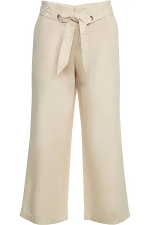 ESPRIT Pantlaon large en lin mélangé