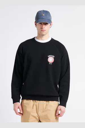 Edwin Pull col rond ample à imprimés en coton