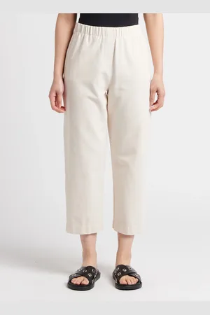Bellepiece Pantalon droit en coton