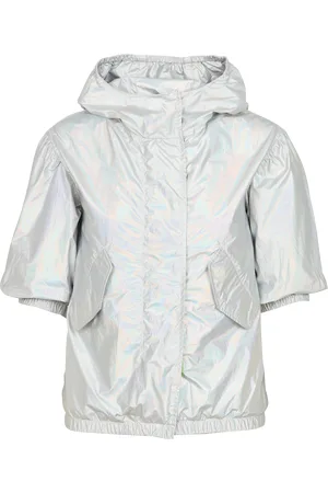 Bellerose Manteau long à capuche effet métallisé
