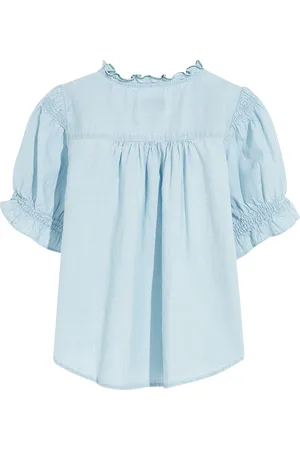 Bellerose Chemise col rond en coton bio