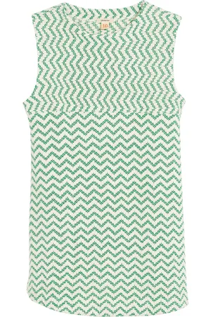 Bellerose Robe courte sans manche imprimée