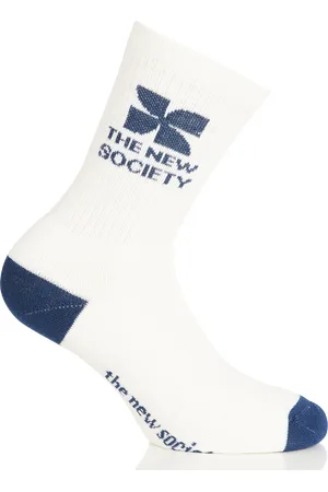 The New Society Chaussette jacquard en coton mélangé