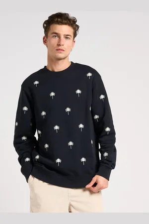 Scotch&Soda Sweat col rond brodé en coton mélangé