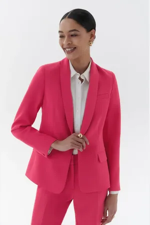 Caroll Veste cintrée col châle