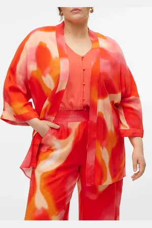 VERO MODA Cardigan ample imprimé
