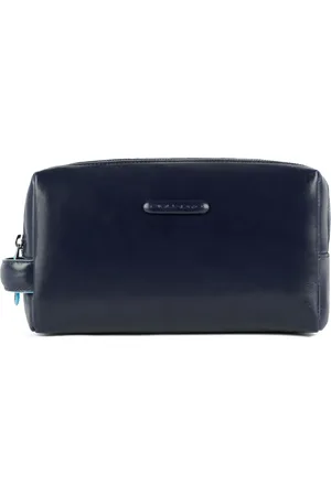 Piquadro Trousse de toilette en cuir