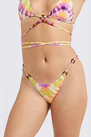 LOVE Stories Culotte de bikini à détails anneaux
