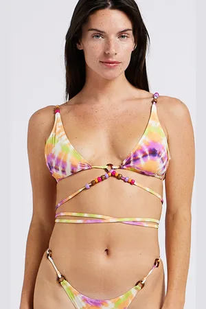 LOVE Stories Haut de bikini triangle imprimé