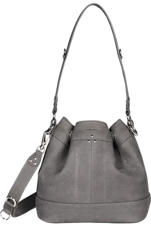 JÉRÔME DREYFUSS Sac seau bandoulière en cuir