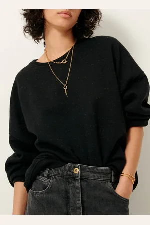 Sessun Sweat col rond en coton mélangé