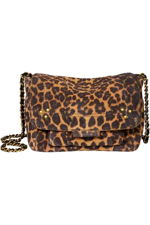 JÉRÔME DREYFUSS Mini sac bandoulière en cuir effet velours