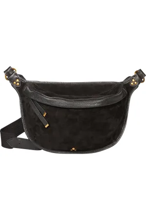 JÉRÔME DREYFUSS Sac banane en cuir velours