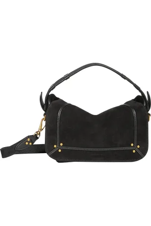 JÉRÔME DREYFUSS Sac bandoulière en cuir velours