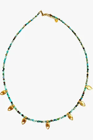 Ginandger Collier pierres naturelles