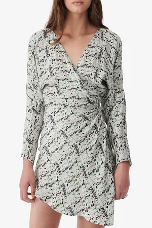 IRO Robe courte portefeuille imprimée