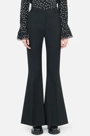 The Kooples Pantalon à pinces en laine mélangée