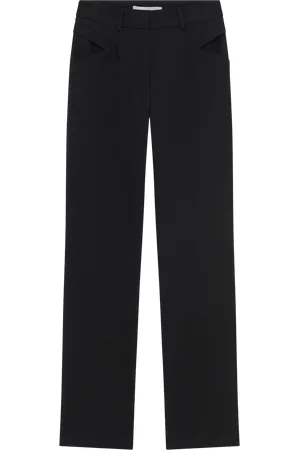 IRO Pantalon droit en coton