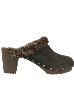 BOSABO Sabot fourré en cuir