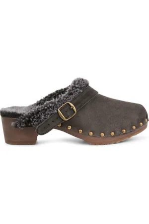 BOSABO Sabot fourrés en cuir