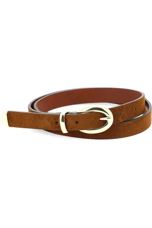 HERBERT FRERE SOEUR Ceinture en cuir velours