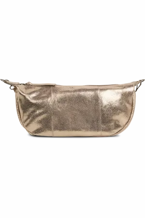 Pieces® Sac bandoulière en cuir métallisé
