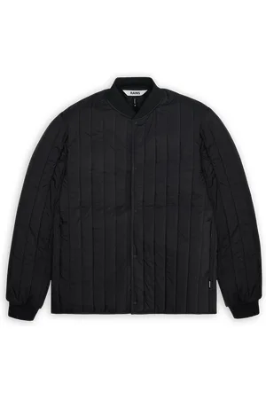 Rains Blouson col teddy droit matelassé