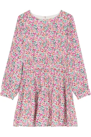 Bellerose Robe courte col rond à imprimé fleuri