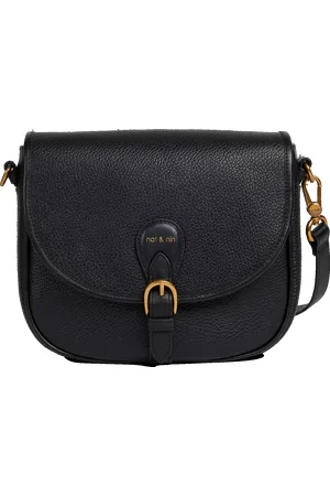 Nat & Nin Sac bandoulière besace en cuir