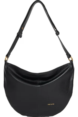 Nat & Nin Sac cabas porté épaule en cuir
