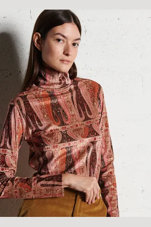 SUZIE WINKLE Sous-pull droit imprimé