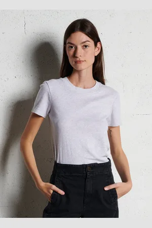 American Vintage Tee-shirt col rond en coton