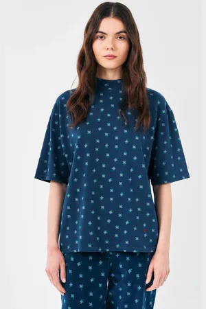 Bobo Choses Tee-shirt col rond à imprimé fleuri en coton