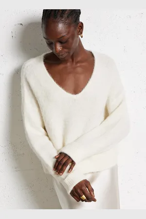 American Vintage Pull oversize à Col V
