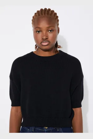 RITA ROW Pull court col rond en coton