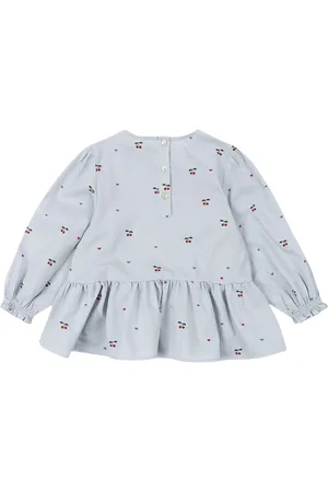 Konges Sløjd Blouse ample brodée en coton bio