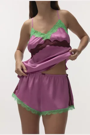 LOVE Stories Camisole à dentelle satinée