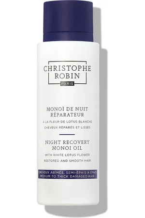Christophe Robin Monoï de nuit réparateur à la fleur de lotus blanche