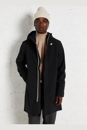 K-Way Parka col montant à capuche ajustée