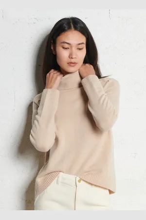 MAISON 123 Pull col roulé en laine