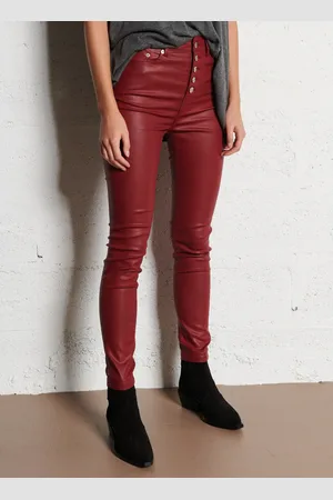 The Kooples Jean skinny effet cuir