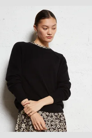 MAISON 123 Pull col rond en cachemire