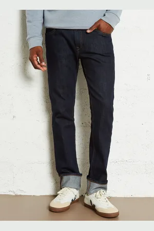 Hackett Jean droit en coton mélangé