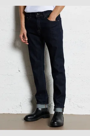 Hackett Jean droit en coton mélangé