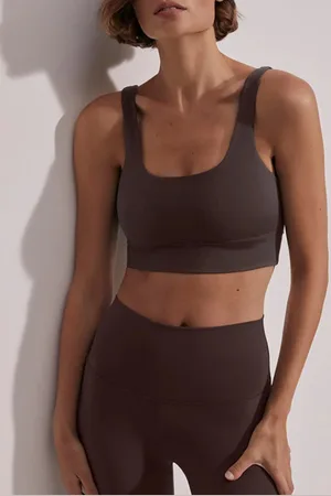 Varley Brassière col u à bretelles fines